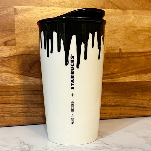 STARBUCKS X BAND OF OUTSIDERS LIMITED EDITION RELEASE COLLECTOR’S TRAVEL MUG - Picture 2 of 7